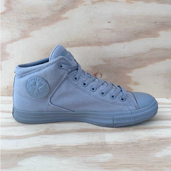 Converse All Star - Chuck Taylor Mid Top - Sneakers - Gray - Men's - 12 -149433F - Picture 6 of 10